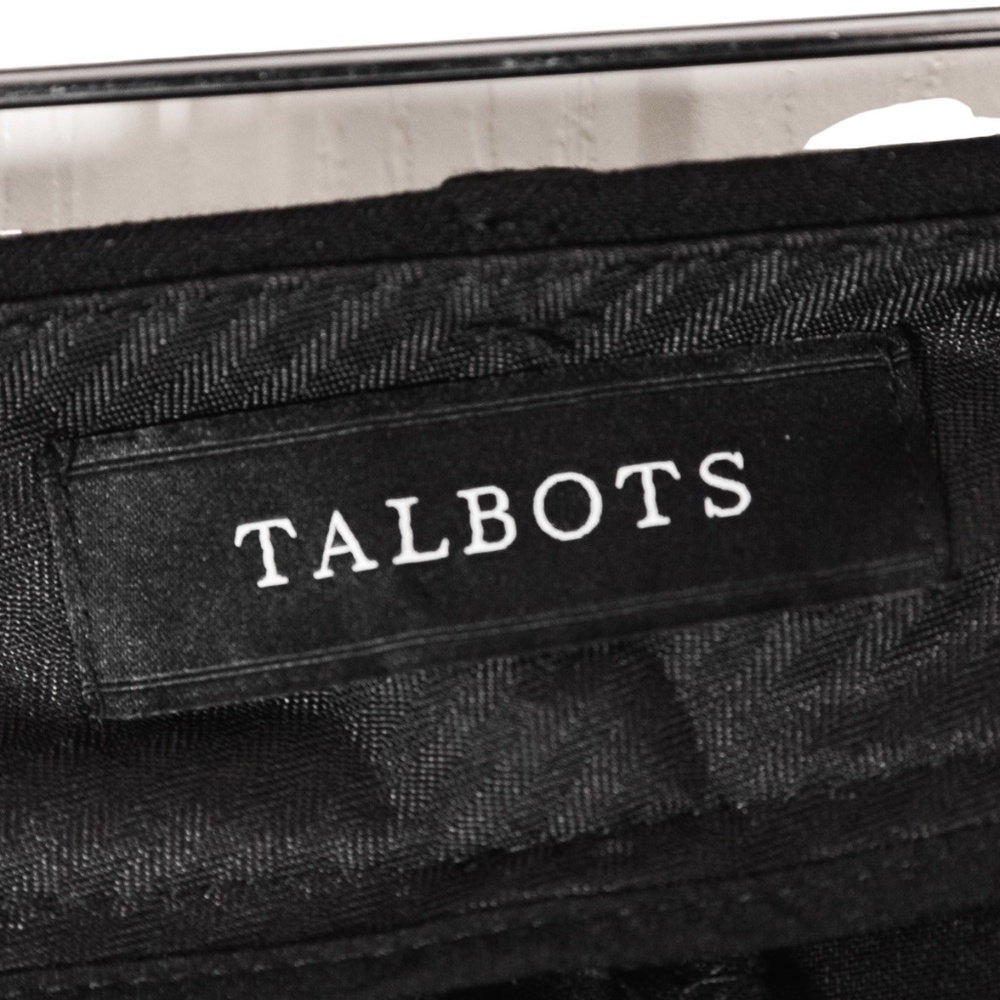 Talbots Women's Hampshire Ankle Pants: Black; Plus 16W - Picture 6 of 13